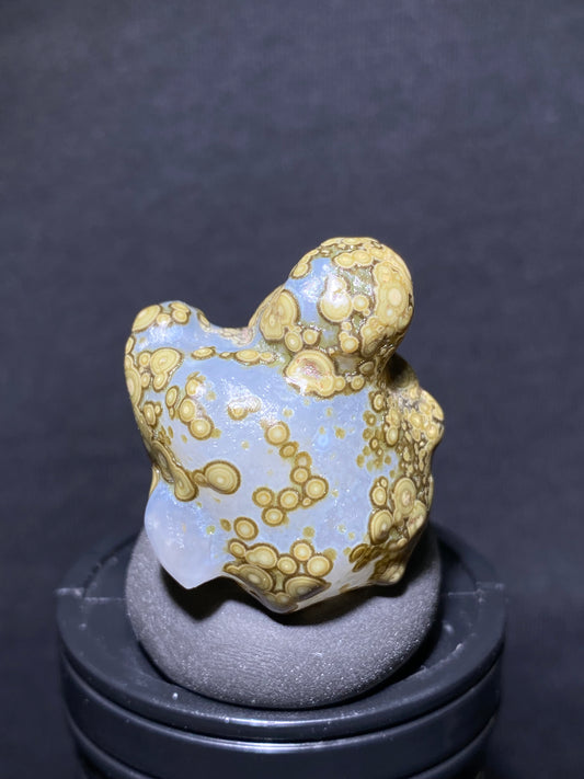 (1002)Alxa Desert Gobi eye Agate rough nature stone,Animal-like stone,Natural Color Raw Stone from Inner Mongolia