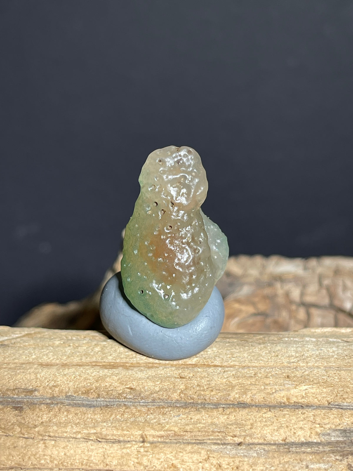 (1109)Natural Alxa Gobi Sugar Heart Agate - Animal-shaped Mimetolith