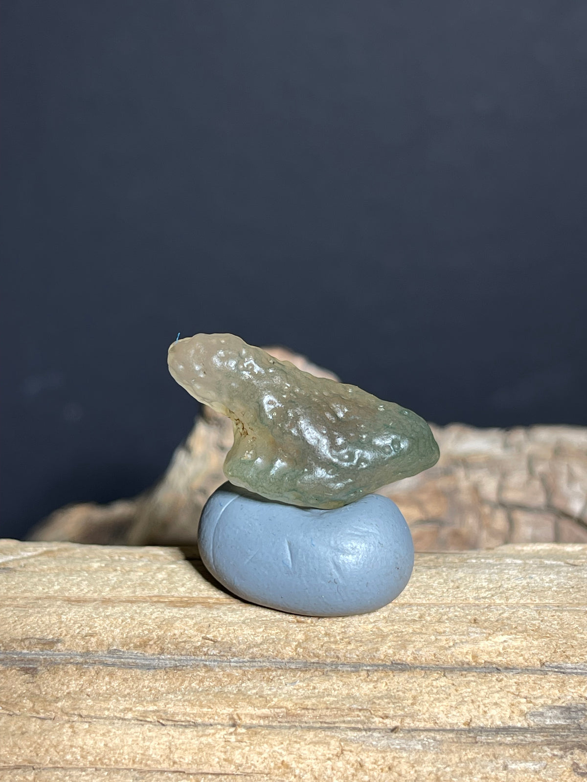 (1109)Natural Alxa Gobi Sugar Heart Agate - Animal-shaped Mimetolith