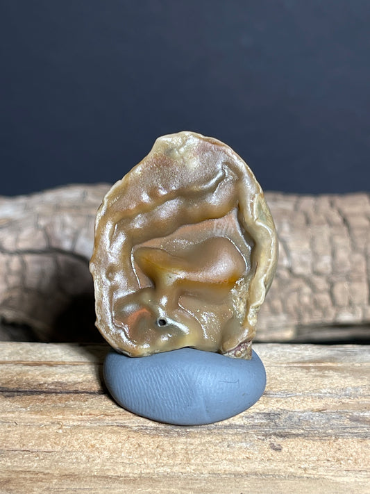 (1072)Natural Hulunbuir Gobi Agate - Smooth Sculptural Surface