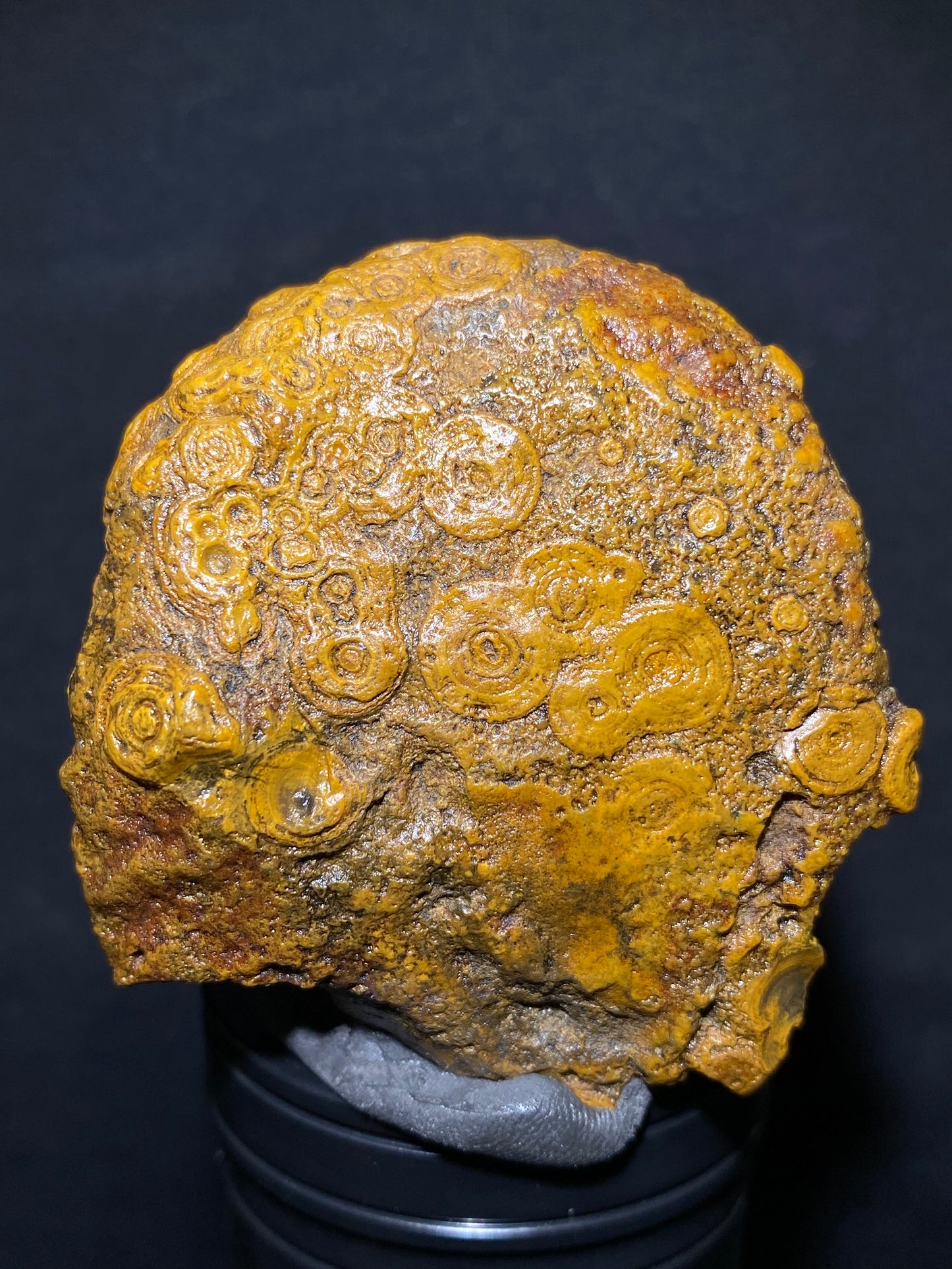 (1006)Alxa Gobi Desert Coin Eye Agate – Mongolian Gobi Stone with Natural Ring Pattern, Handheld Raw Spiral Agate for Collectors.