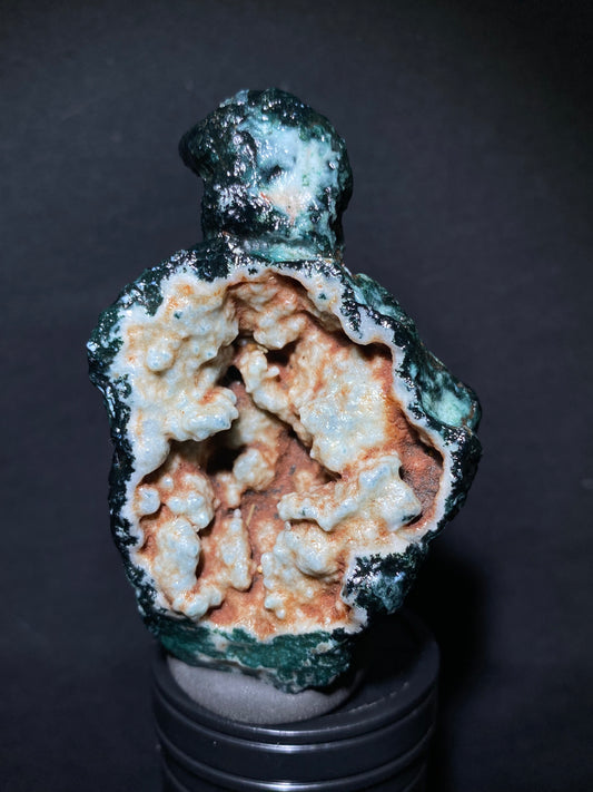 (1010)Alxa Desert Gobi moss Agate rough nature stone,Natural Color Raw Stone from Inner Mongolia.