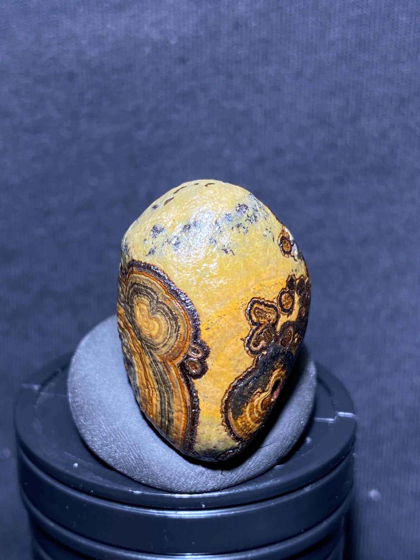 (1016)Alxa Desert Gobi eye Agate rough nature stone,Natural Color Raw Stone from Inner Mongolia.