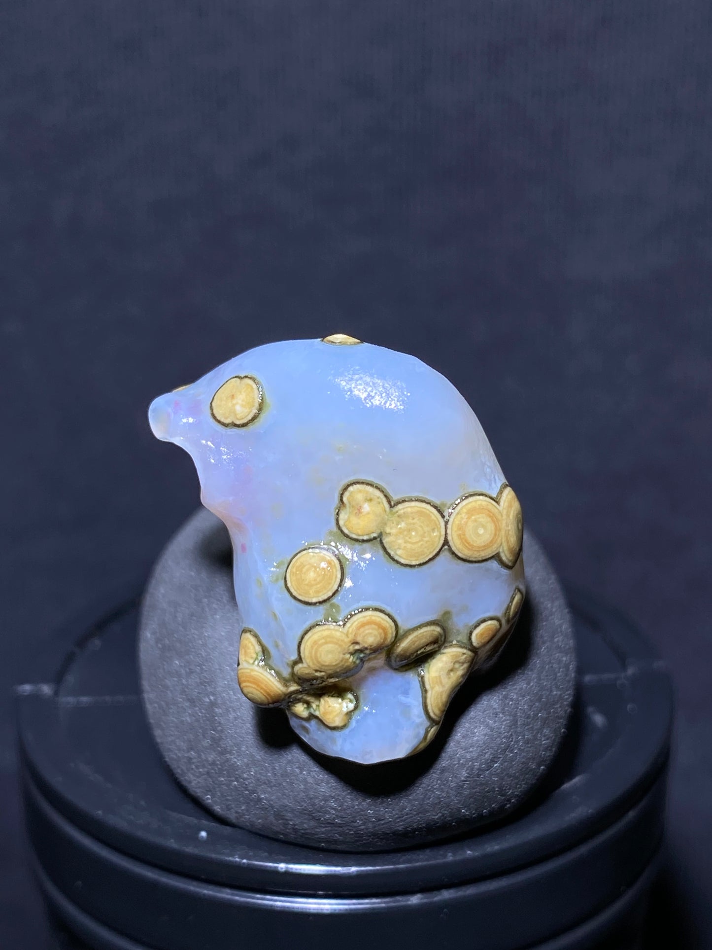 (1017)Alxa Desert Gobi eye Agate rough nature stone,Natural Color Raw Stone from Inner Mongolia.