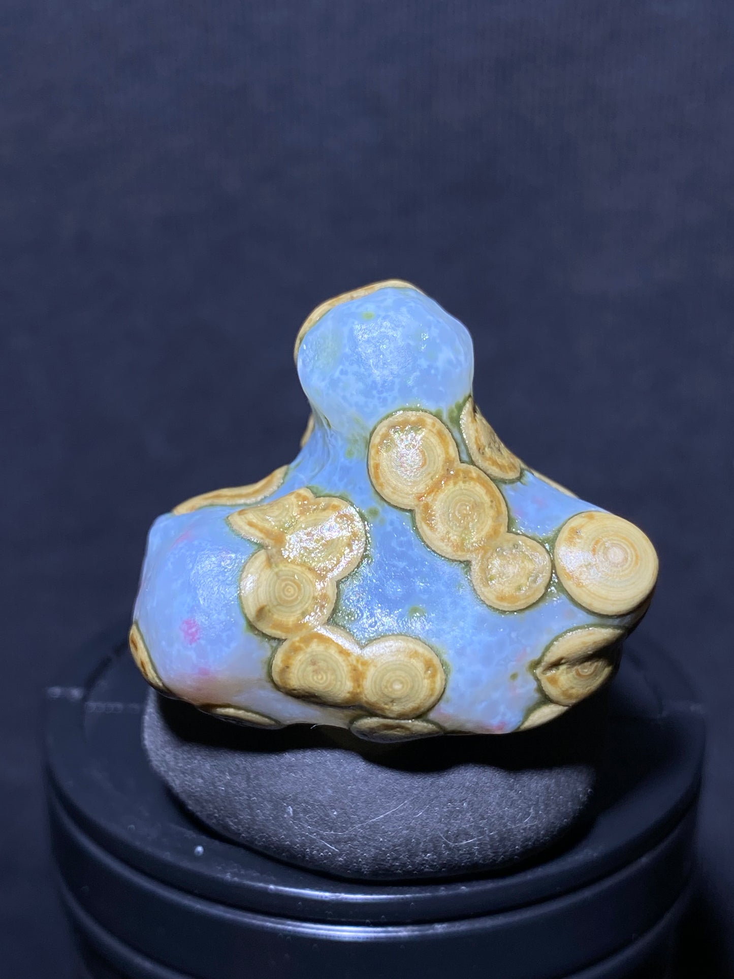 (1018)Alxa Desert Gobi eye Agate rough nature stone,Natural Color Raw Stone from Inner Mongolia.