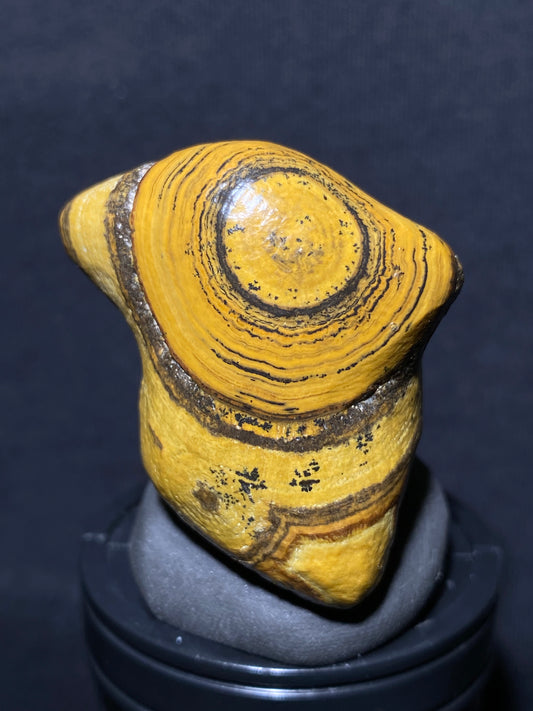 (1021)Alxa Desert Gobi coin eye Agate rough nature stone,Natural Color Raw Stone from Inner Mongolia.