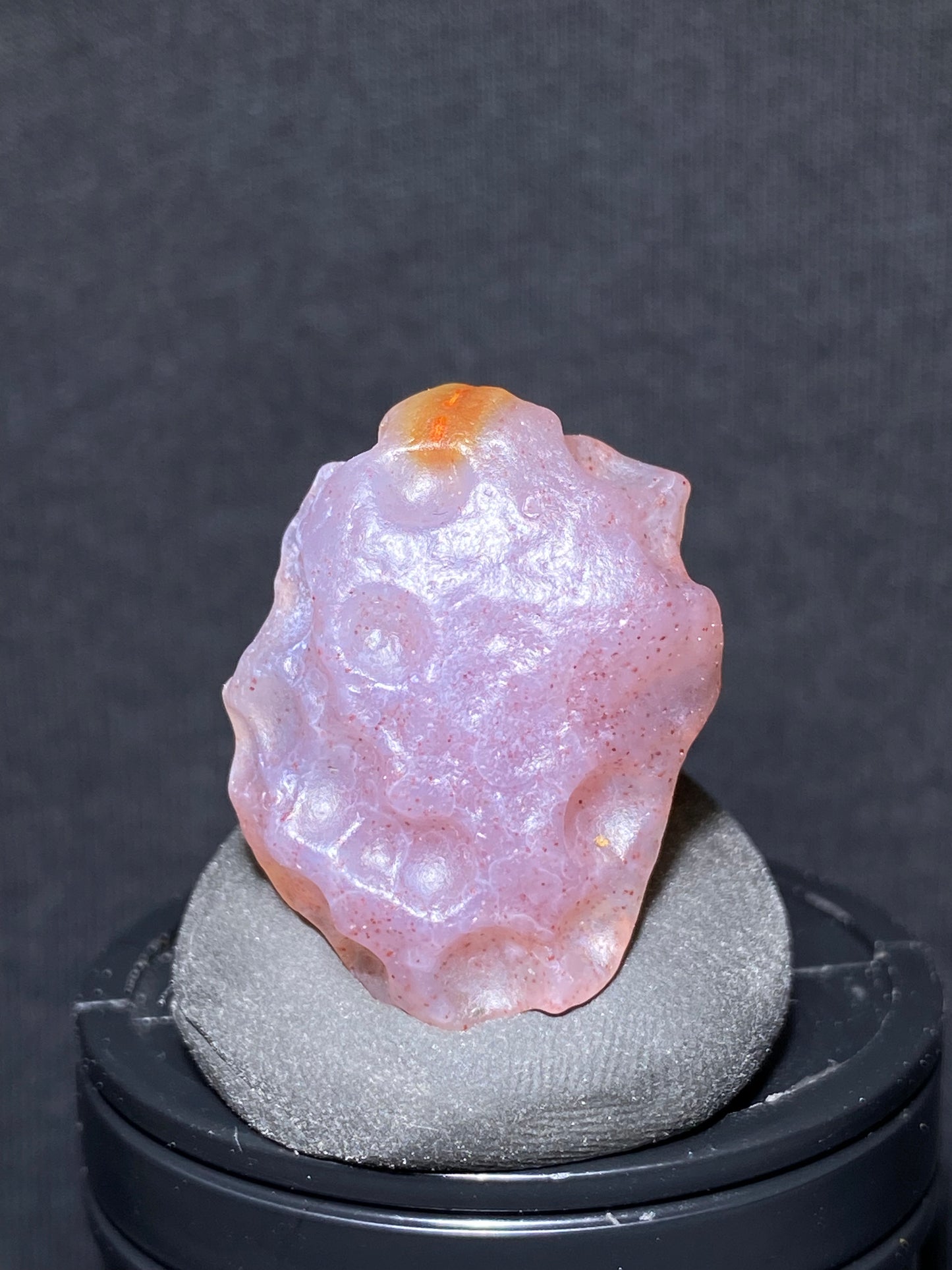 (1111)Alxa Gobi Desert sugar heart Agate, Strawberry agate, rough nature stone, Natural Color Raw Stone from Inner Mongolia.
