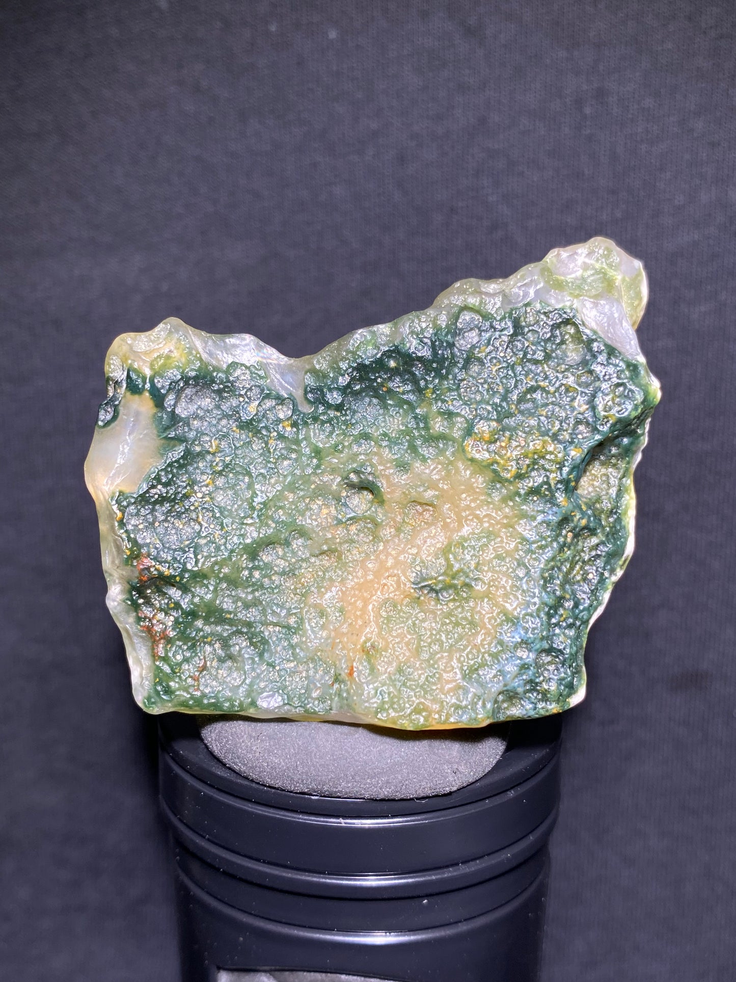 (1112)Alxa Gobi Desert sugar heart Agate, moss agate, rough nature stone pendent, Natural Color Raw Stone from Inner Mongolia.