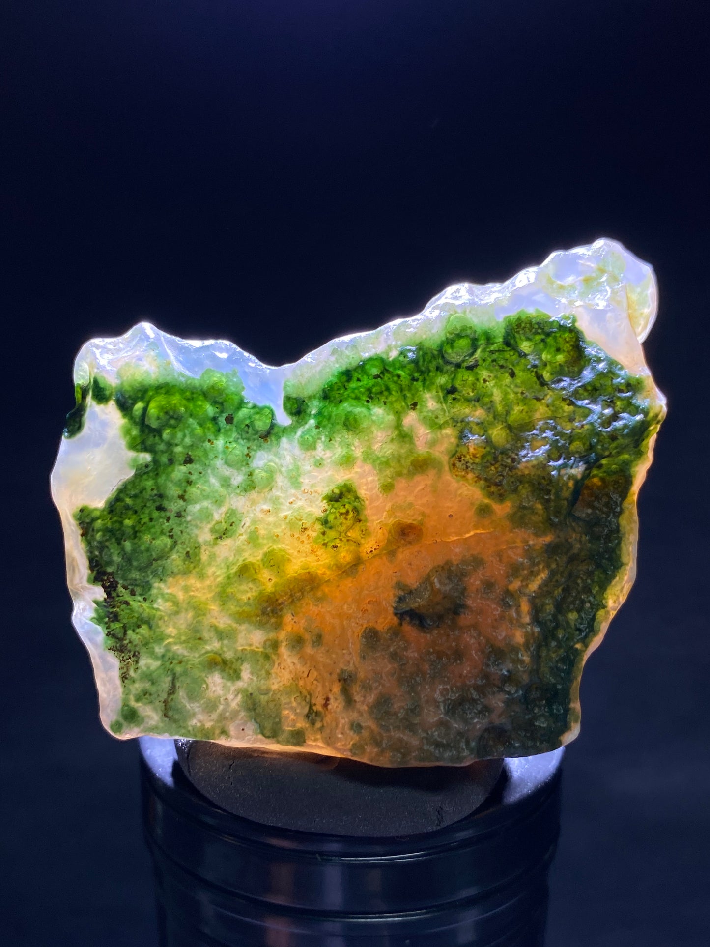 (1112)Alxa Gobi Desert sugar heart Agate, moss agate, rough nature stone pendent, Natural Color Raw Stone from Inner Mongolia.