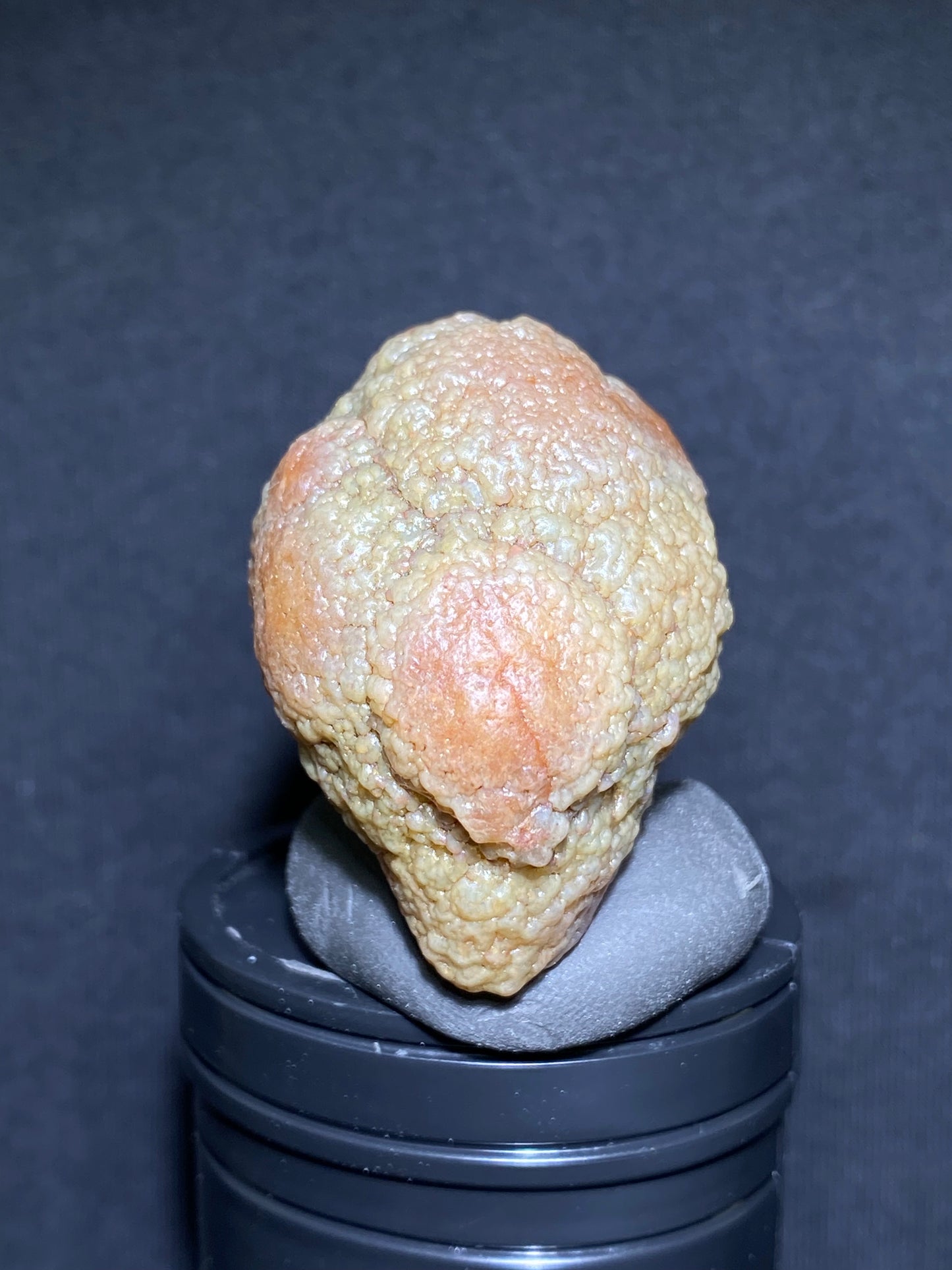 (1120)Natural Gobi Agate– Rare and Unique Gobi Desert Agate with Red Eye Spiral from Inner Mongolia | Rare Collector’s Orbicular Agate