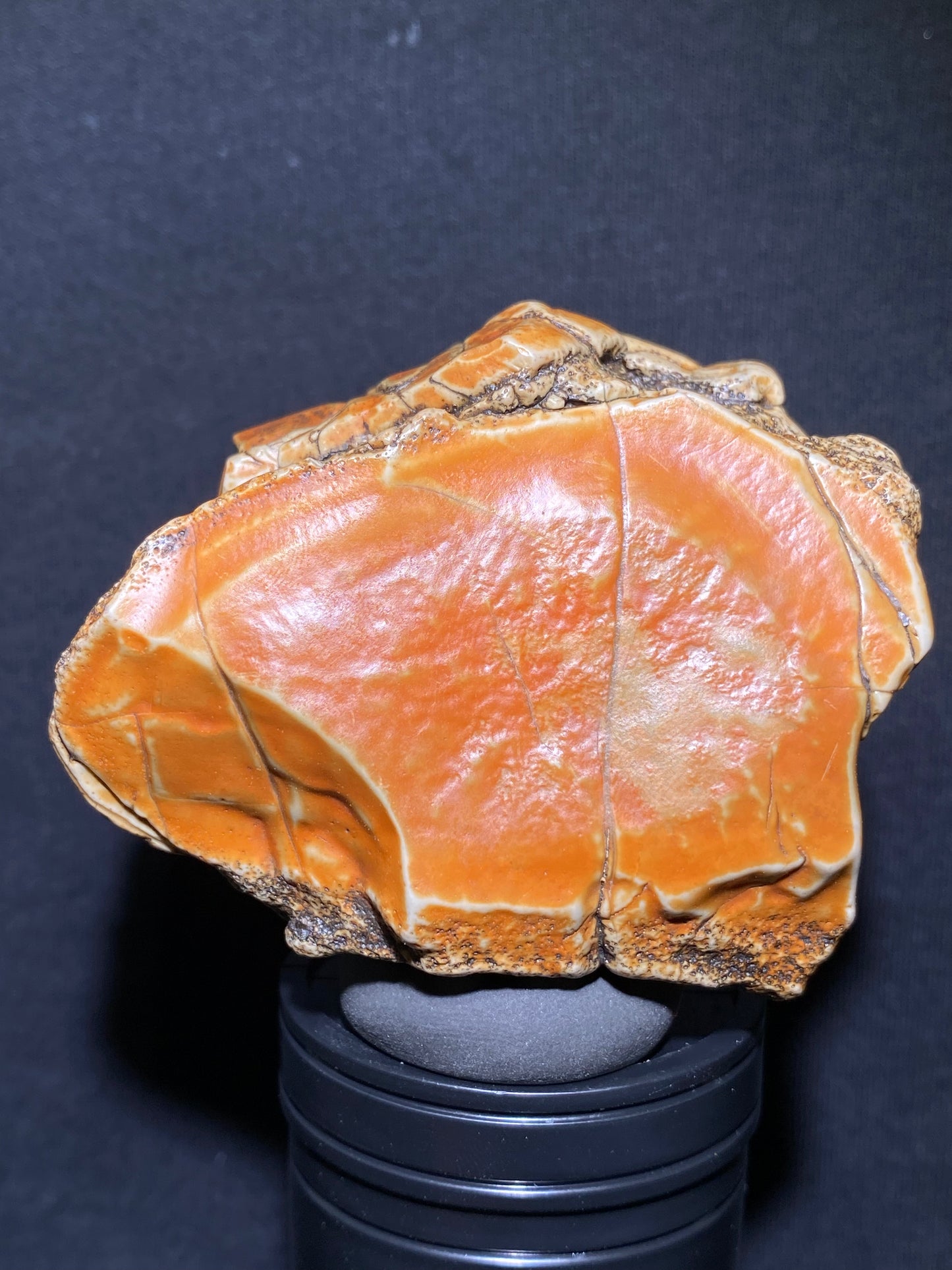 (1134) Alxa Gobi Desert Jade-Like Varnish Stone – Natural Desert Varnish Stone, Rare Inner Mongolian Collectible Polished by Nature