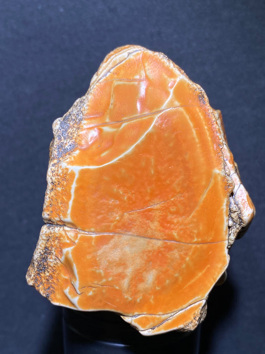 (1134) Alxa Gobi Desert Jade-Like Varnish Stone – Natural Desert Varnish Stone, Rare Inner Mongolian Collectible Polished by Nature